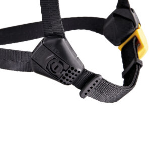 detalle de soporte casco Petzl