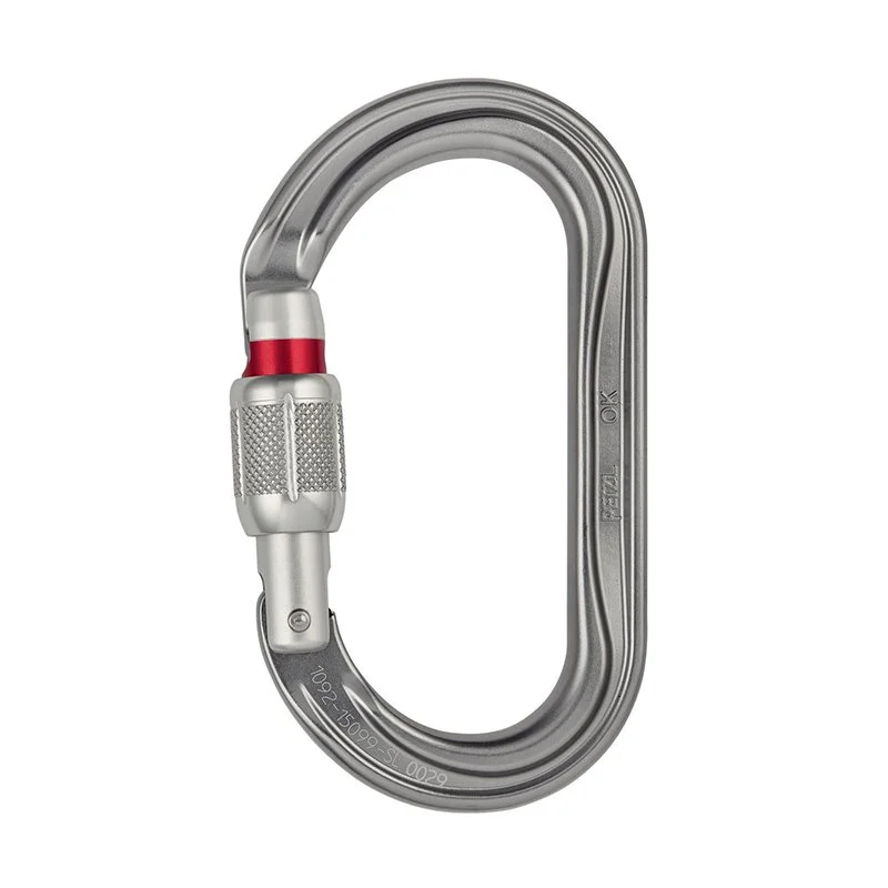 Mosquetón Petzl Ok Screw-Lock