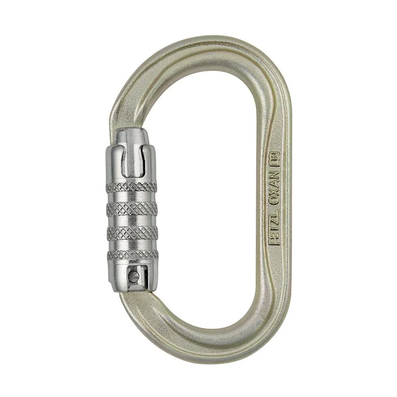 Mosquetón Petzl Oxan Acero Inoxidable Triact-Lock