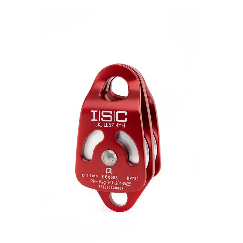Polea ISC Aluminio Bidireccional Doble 13 mm RP700