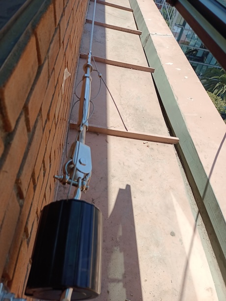 Instalación de líneas de Vida para cumplir la norma vigente