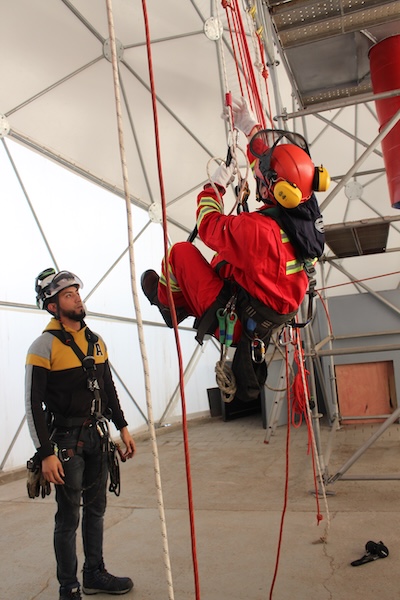 Rescate en Altura: formación práctica