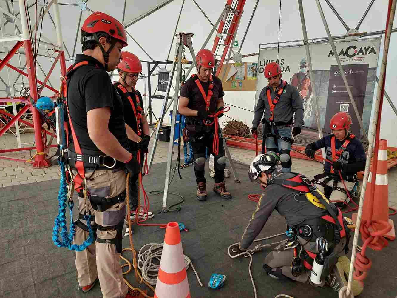 cursos presenciales de rescate en altura