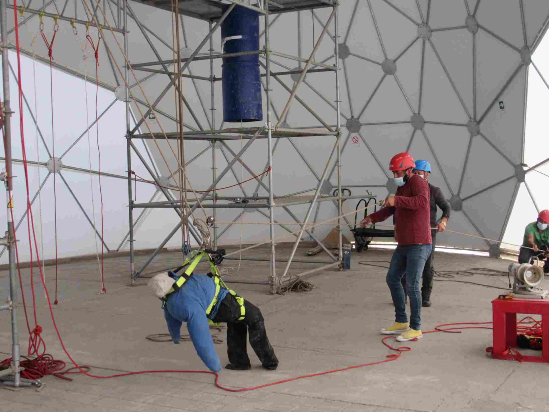 capacitar a los supervisores en trabajos en altura