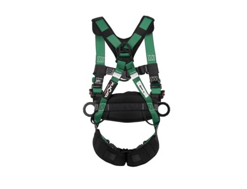 Función del arnés de seguridad en tareas de alto riesgo eléctrico