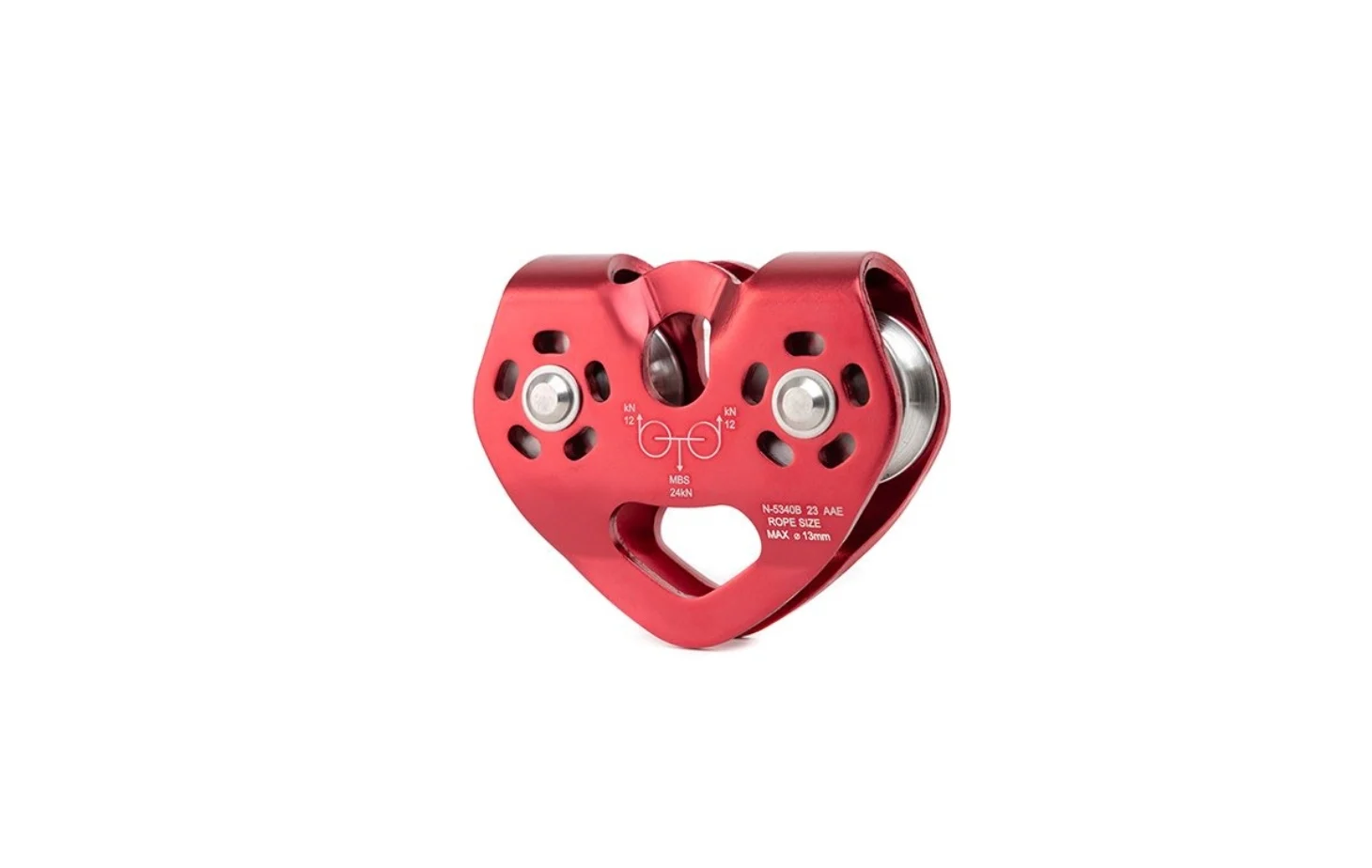 Polea Tandem Cable/Cuerda 12-13 mm