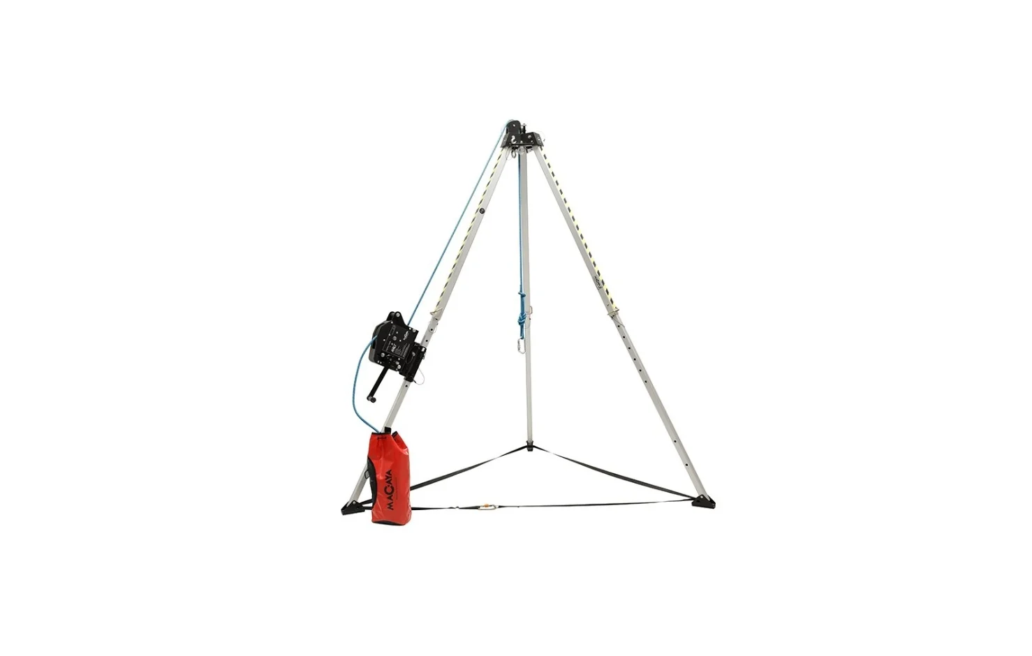 Kit Trípode Malacate cuerda 10.5-11 mm